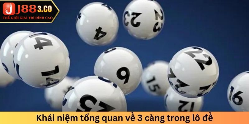 Khái niệm tổng quan về 3 càng trong lô đề