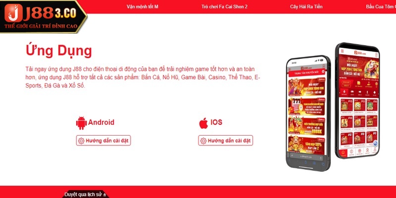 Hướng dẫn tải app J88 cho Android